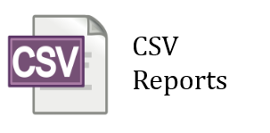 CSV Reports screenshot