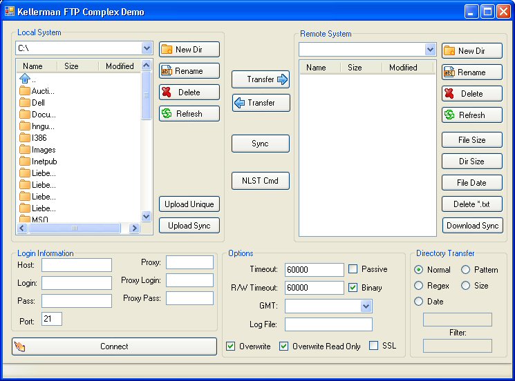 Robust and easy to use .NET FTP Component.